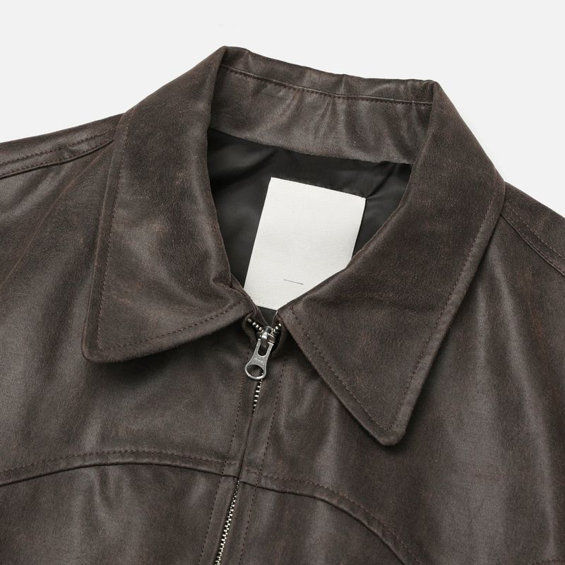 Curio Cracked Jacket (3color)