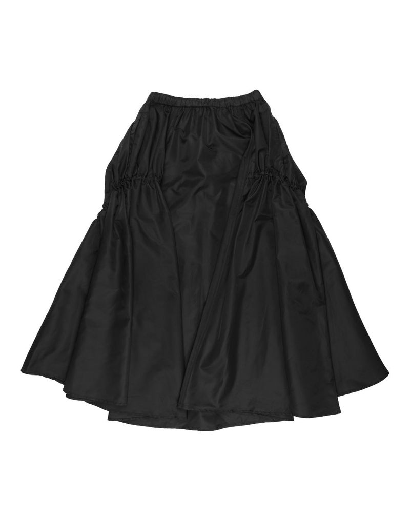  SHIRRING BACK POCKET SKIRT
