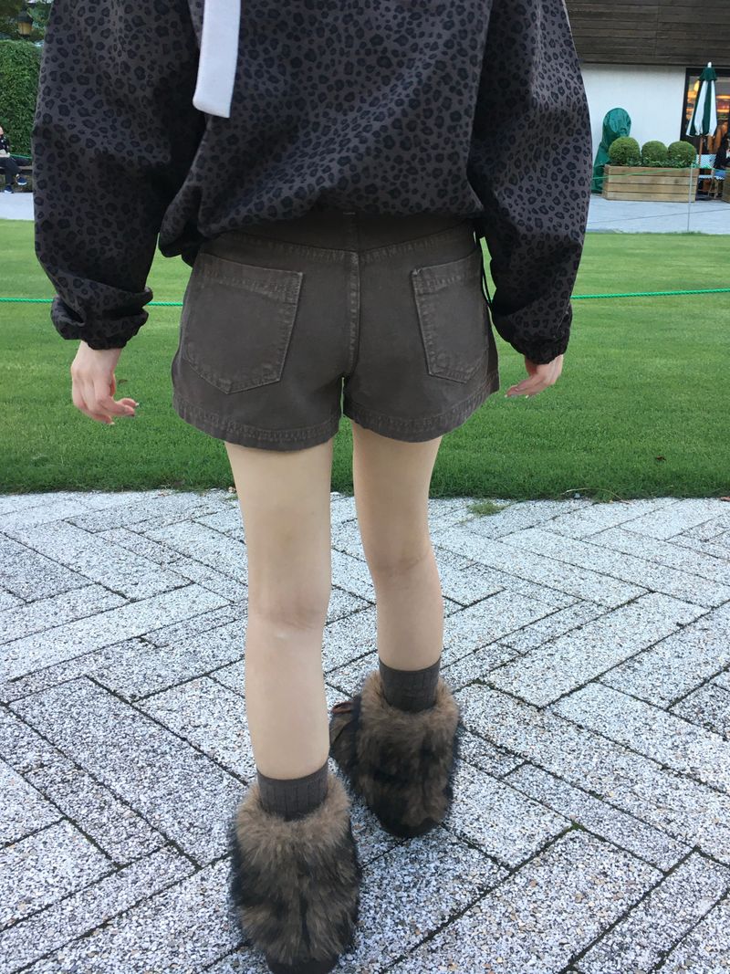 Tart-Washed Cargo Pocket Short Pants (4c)