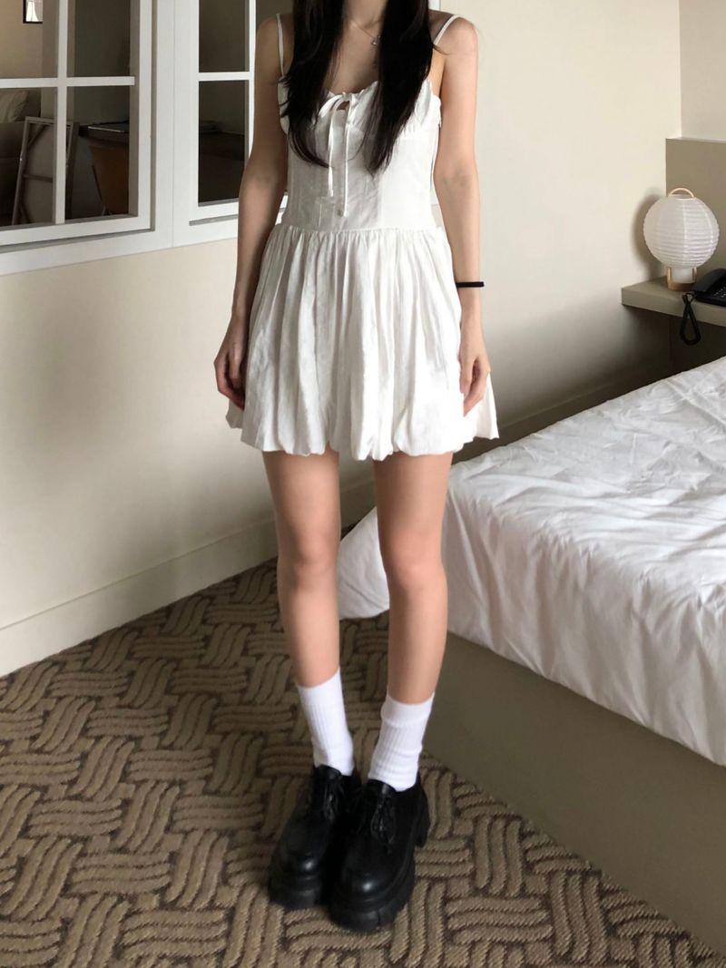 Haze Balloon Mini Dress (3 colors)