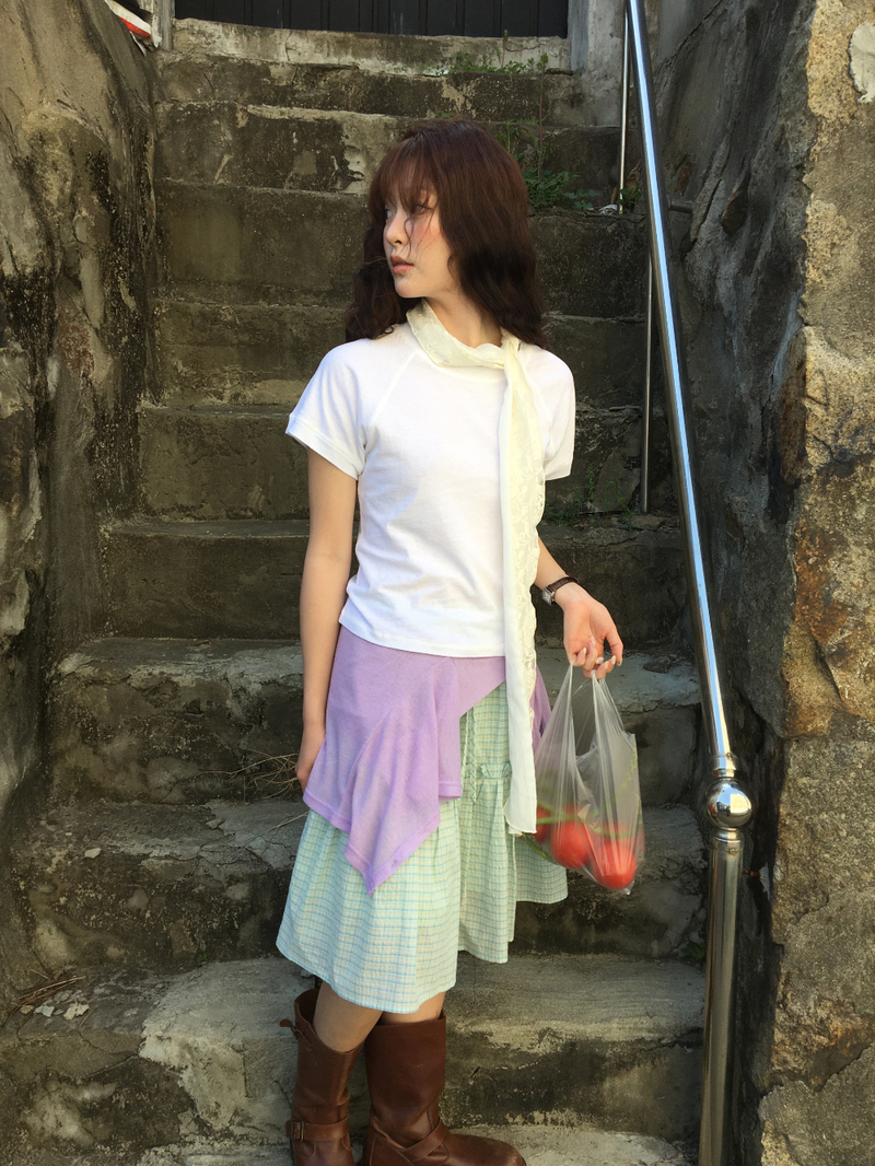 Coca Linen Raglan T-shirt (5color)