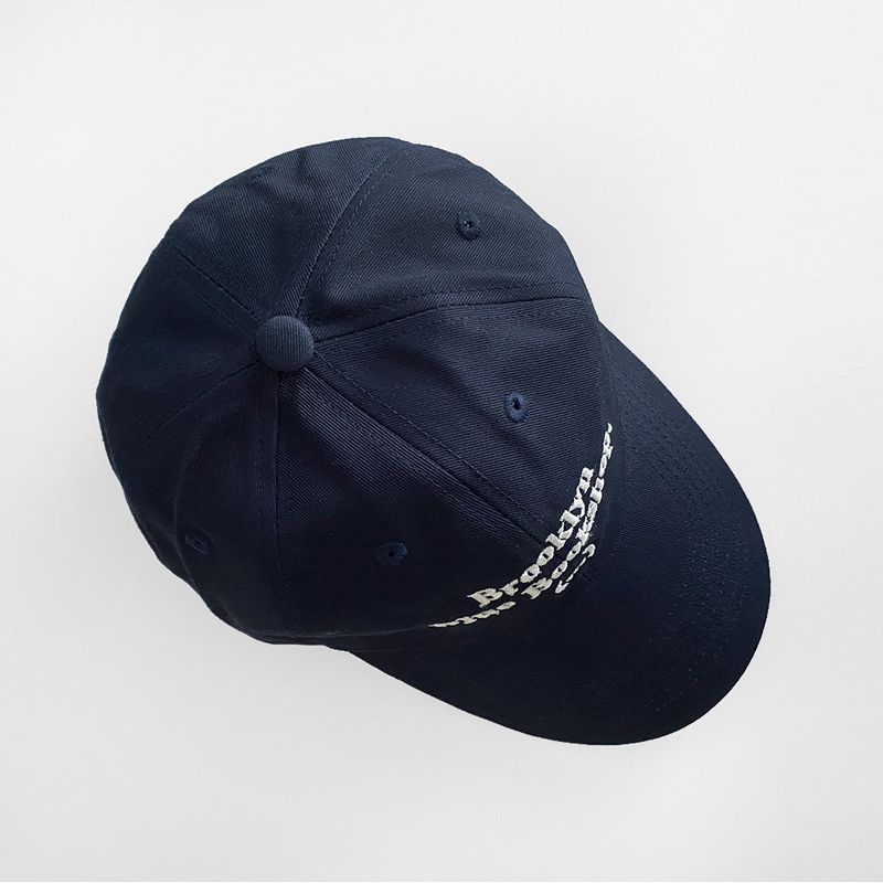 Brooklyn Blue Bookshop Ball Cap (Midnight Blue)
