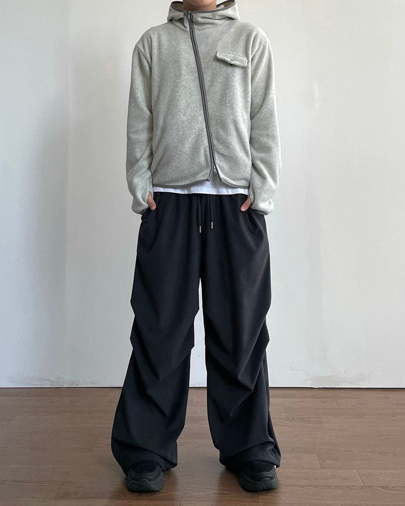 Noti Fleece Hood Zip-up