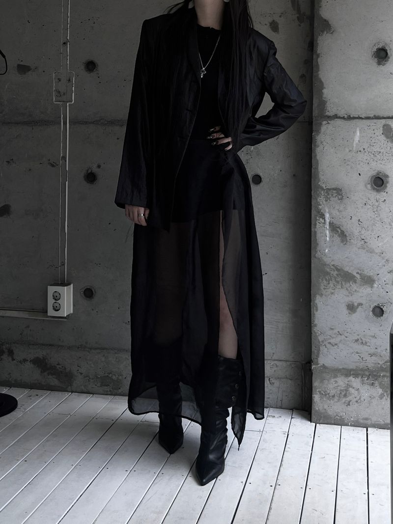 cliche wave anorak jacket (2color)
