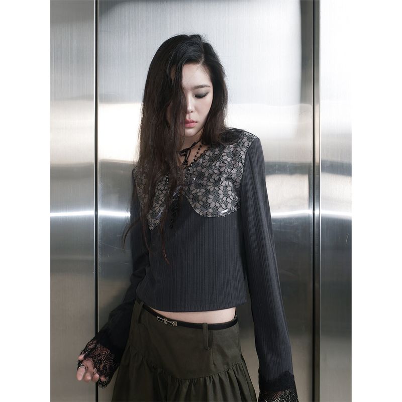 ROCOCO RIBBED TOP