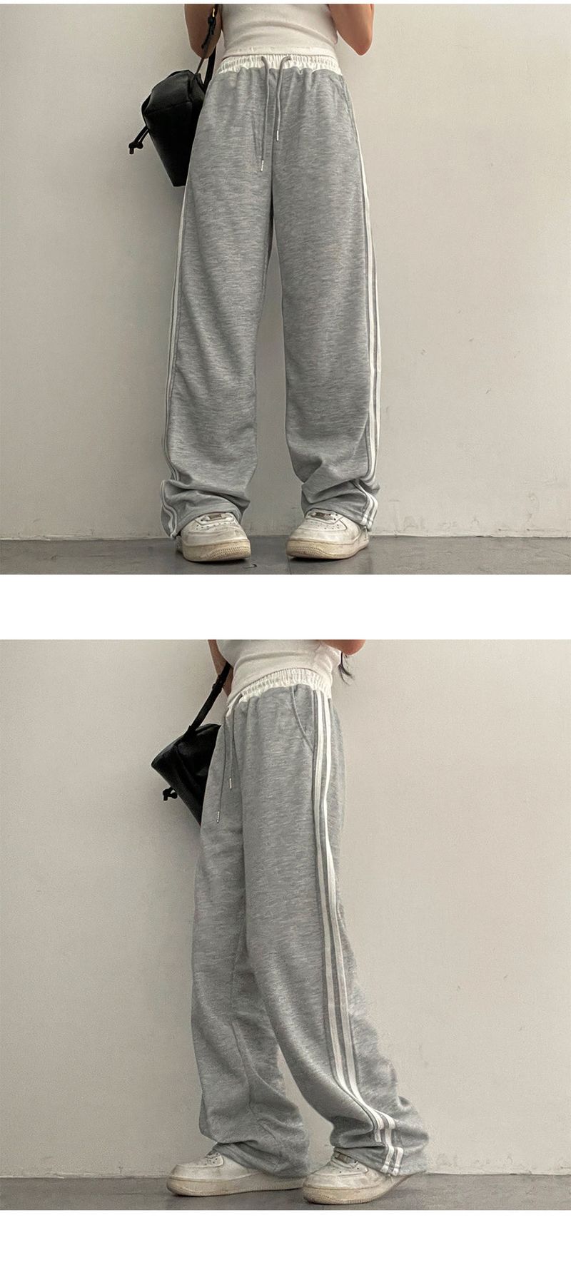 Nice String Coloring Two-Line Training Pants