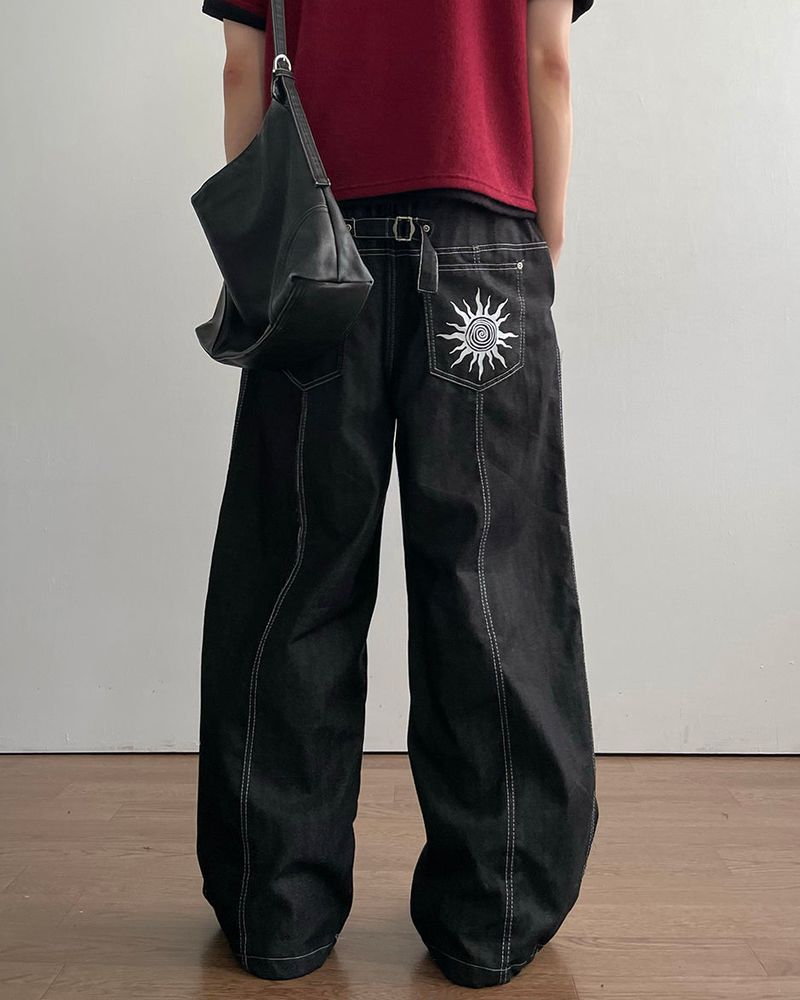Heli Non-fade Denim Pants