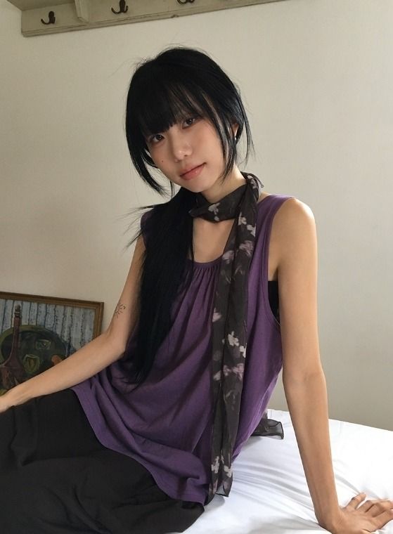 Haea Shirring Banding Long Skirt