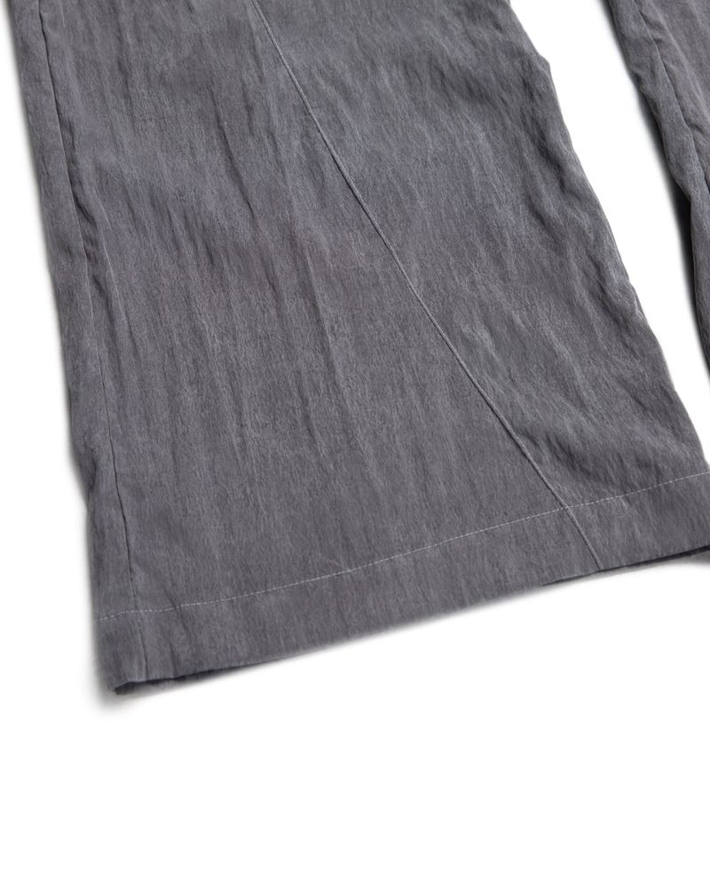 TMPRARY CUPRO GREY SLIM PANTS