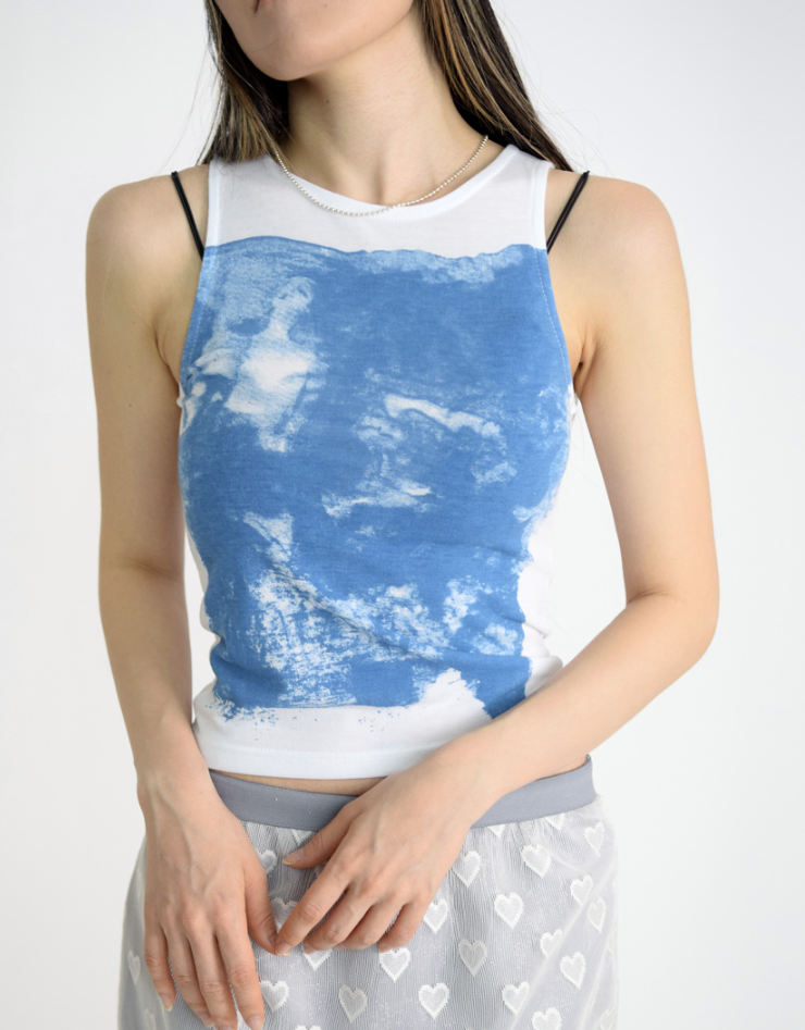 graffiti sleeveless(3color)
