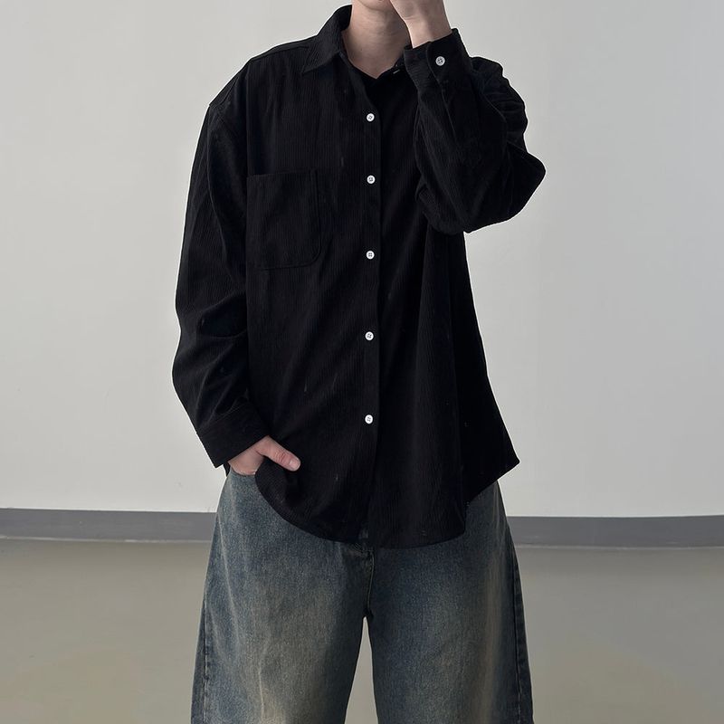 Lea Oversized Corduroy Shirt