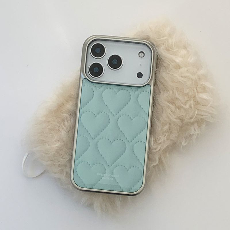 SWEEAR(スウィア)の「MINT HEART PADDING EPOXY CASE(Smartphone Accessories)」