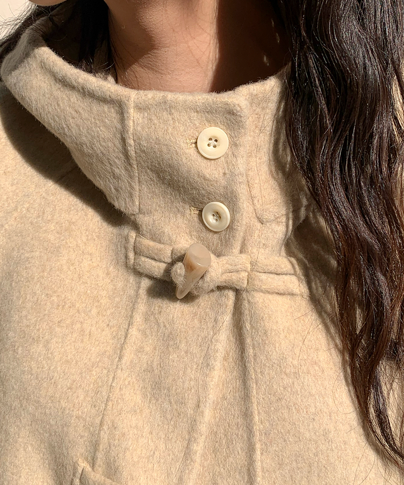 Duffle Half-Length Handmade Coat Jacket