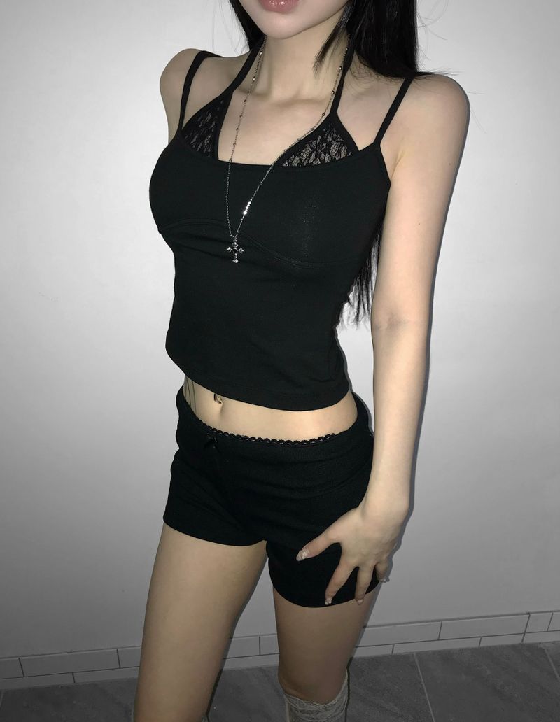 vivid lace top(3 color)