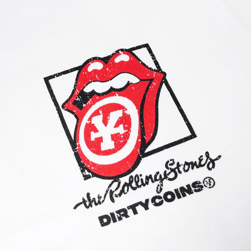 DC x The Rolling Stones Stones Mate Regular T-Shirt White