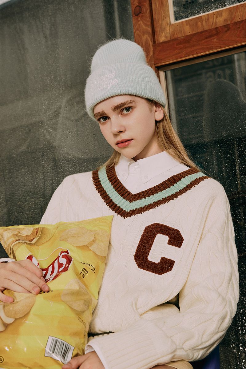 Soft Angora Mint Beanie [Unisex]