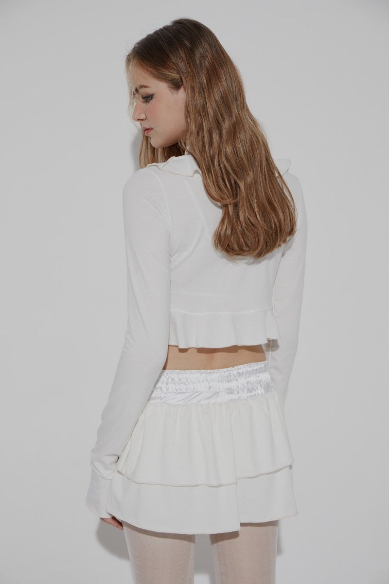 DOUBLE TIERED SKIRT