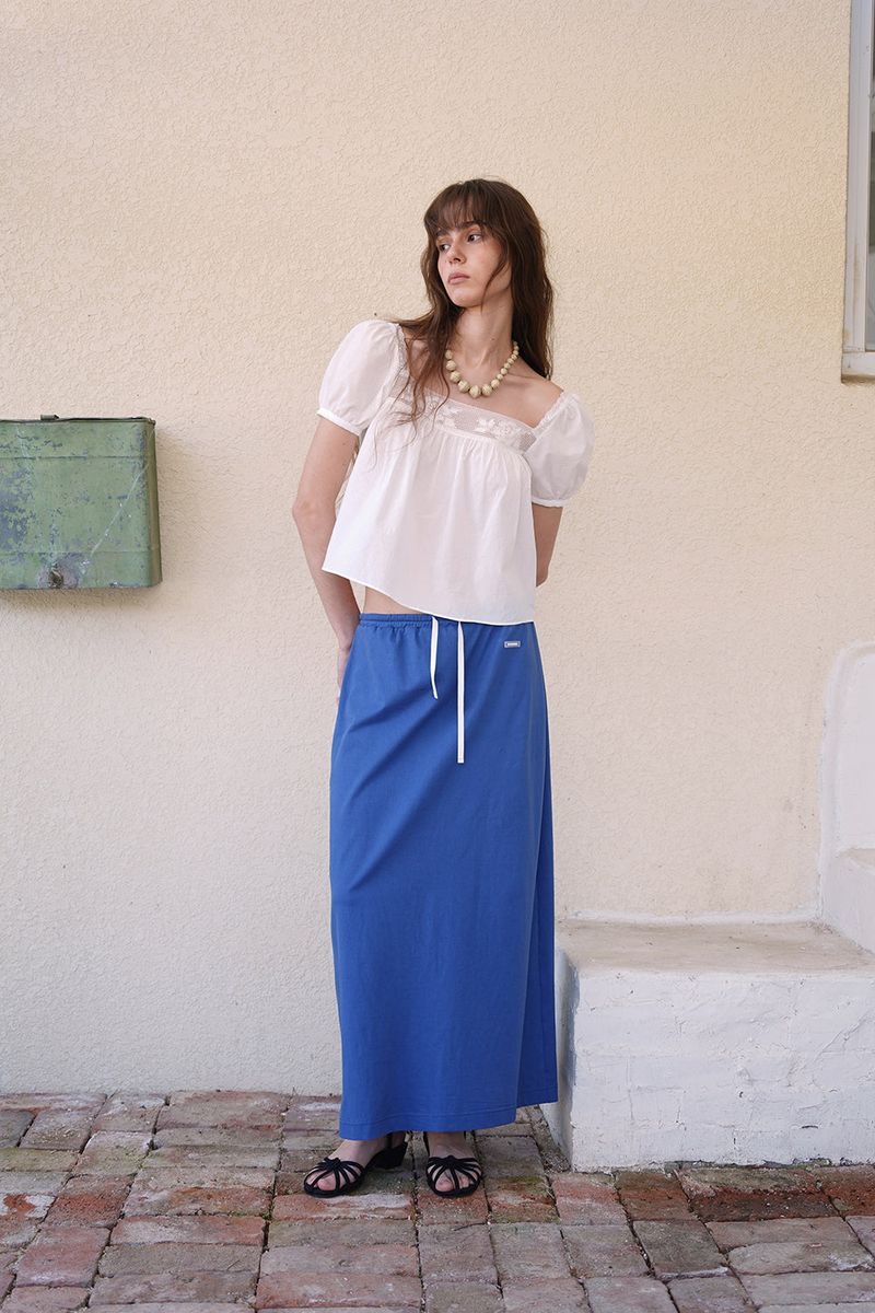 Rose square blouse