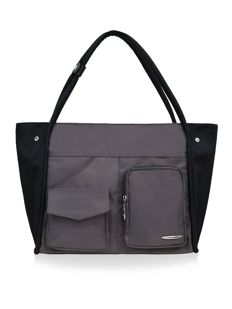 SIWL107（シウォル107）の「Tidi Cargo Bag (Grey+Black)（Bags）」