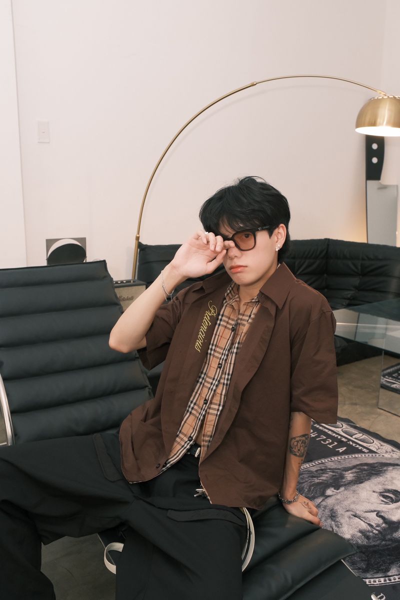 KMC Pretentious Mocha Layer Shirt