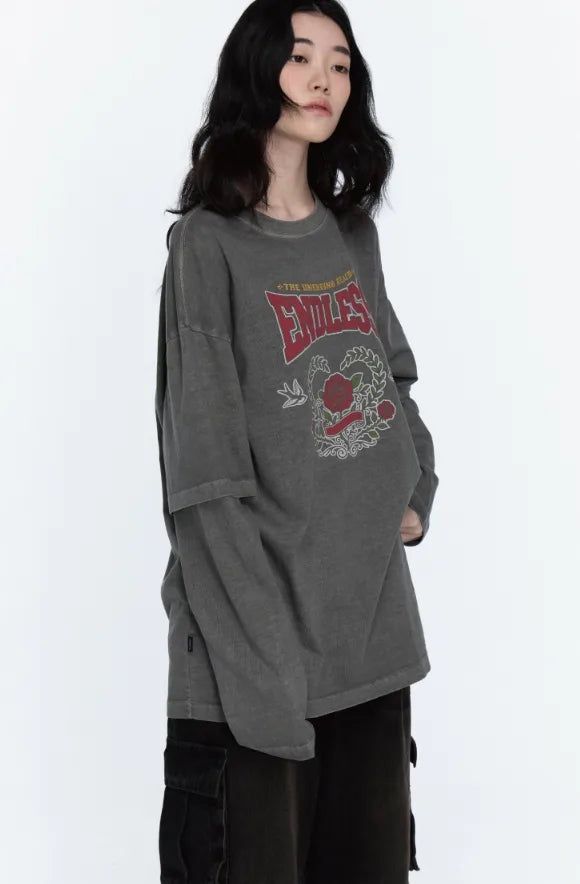 26FW★ Endless Layered Pigment Long Sleeve