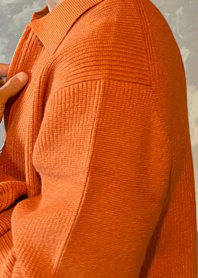 Berghazzi Semi-Zip-up Cara Knit 9COLOR