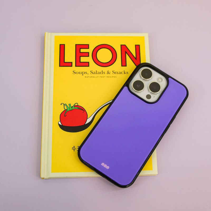 【MADE】 Simple glass bumper case (2 colors)