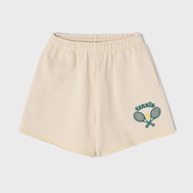 CONCEPT COLLEGE（コンセプトカレッジ）の「Tennis Ball Soft Cream Sweat Shorts [For women]（Pants）」
