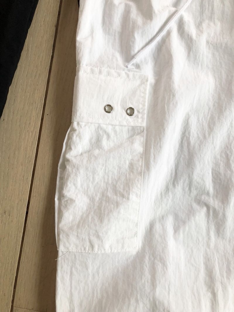 Eyelet Cargo Pants