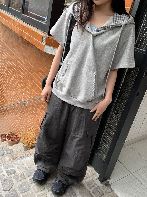 Tsukami Cargo Nylon Parachute Banding Pants