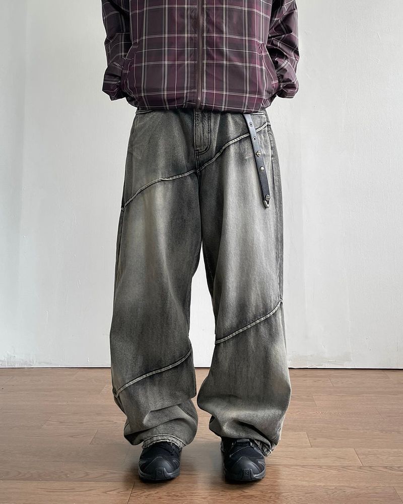 Blly Washing Denim Pants