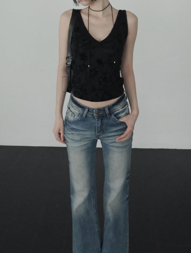 Bailon Flower Jacquard Sleeveless