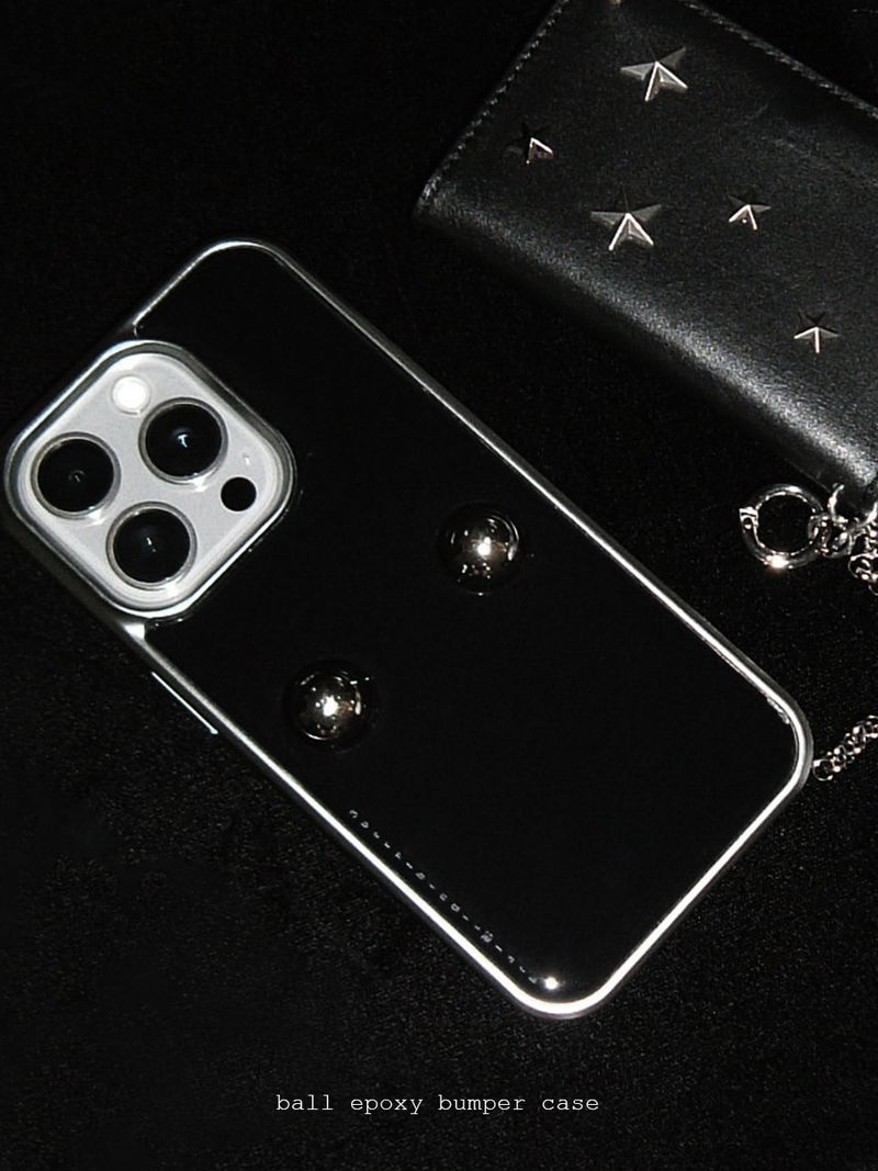 3verythingizblack(エブリティンイズブラック)の「ball epoxy bumper case(Smartphone Accessories)」