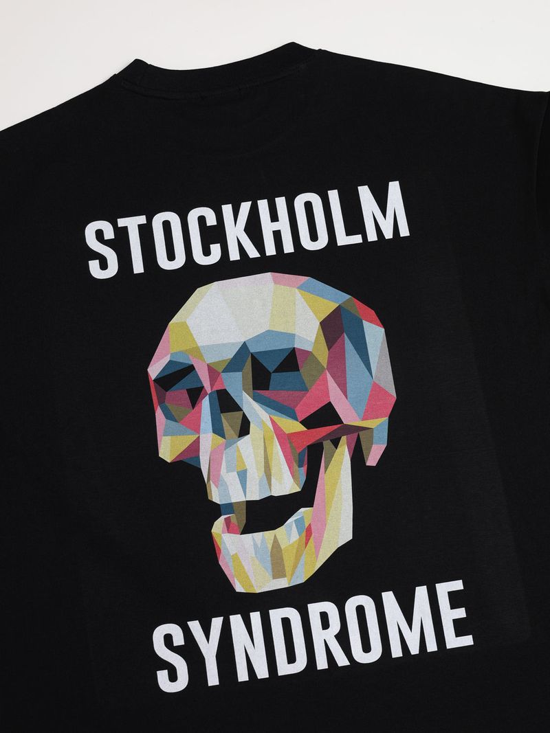 STHLMSNDRM スカルTシャツ - ブラック