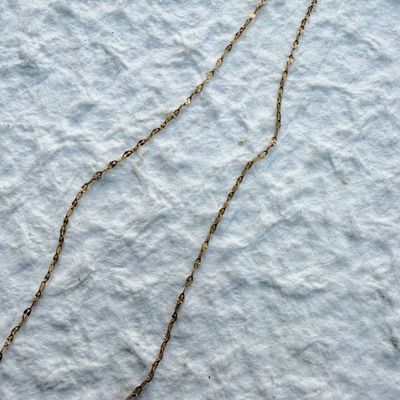 Soft Glow Fine Chain Necklace