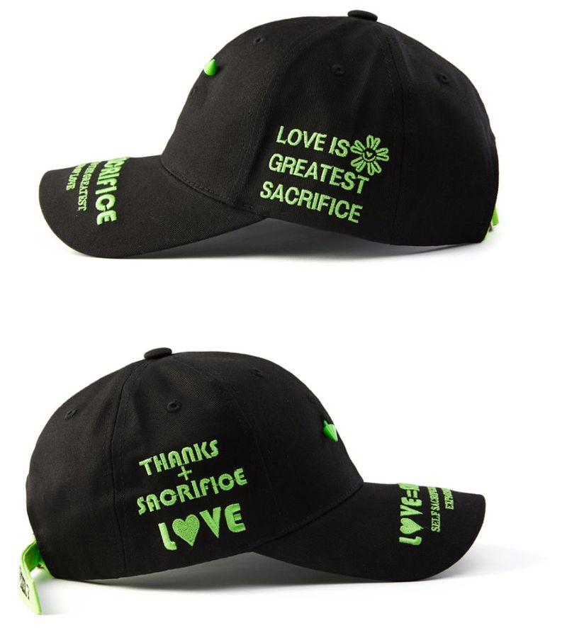 LOVE SACRIFICE ball cap_Black