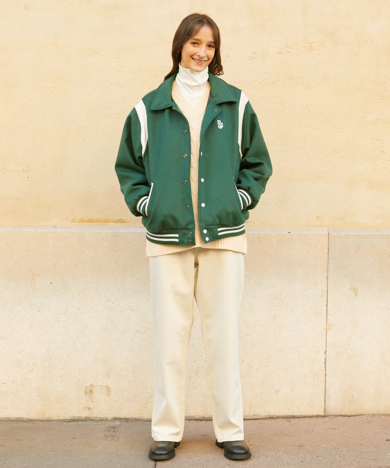 RCH varsity stadium Jacket green