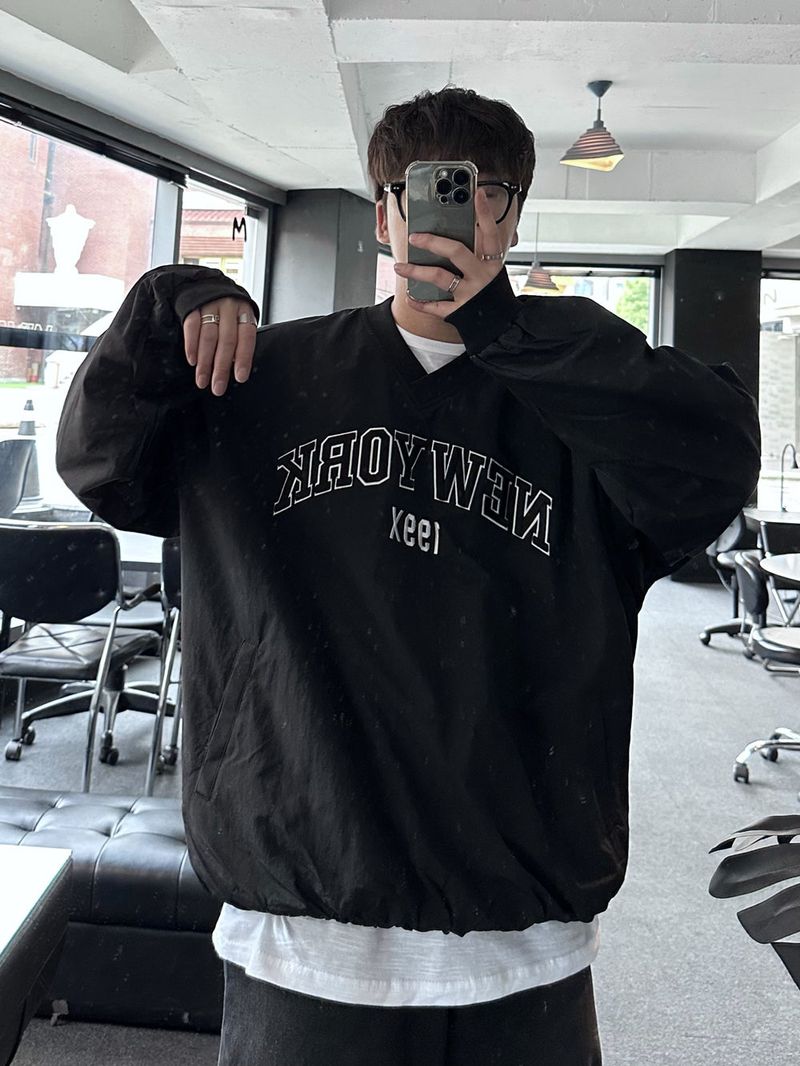 newyork vneck mtm jerji