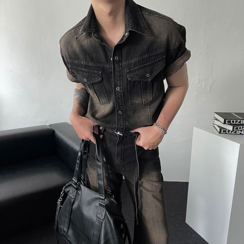 MG317 Cool ever Western Muscle Fit Shirt (3 colors)