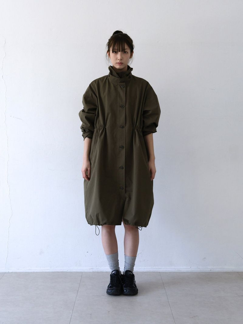 Neck Belt Trench (Khaki)