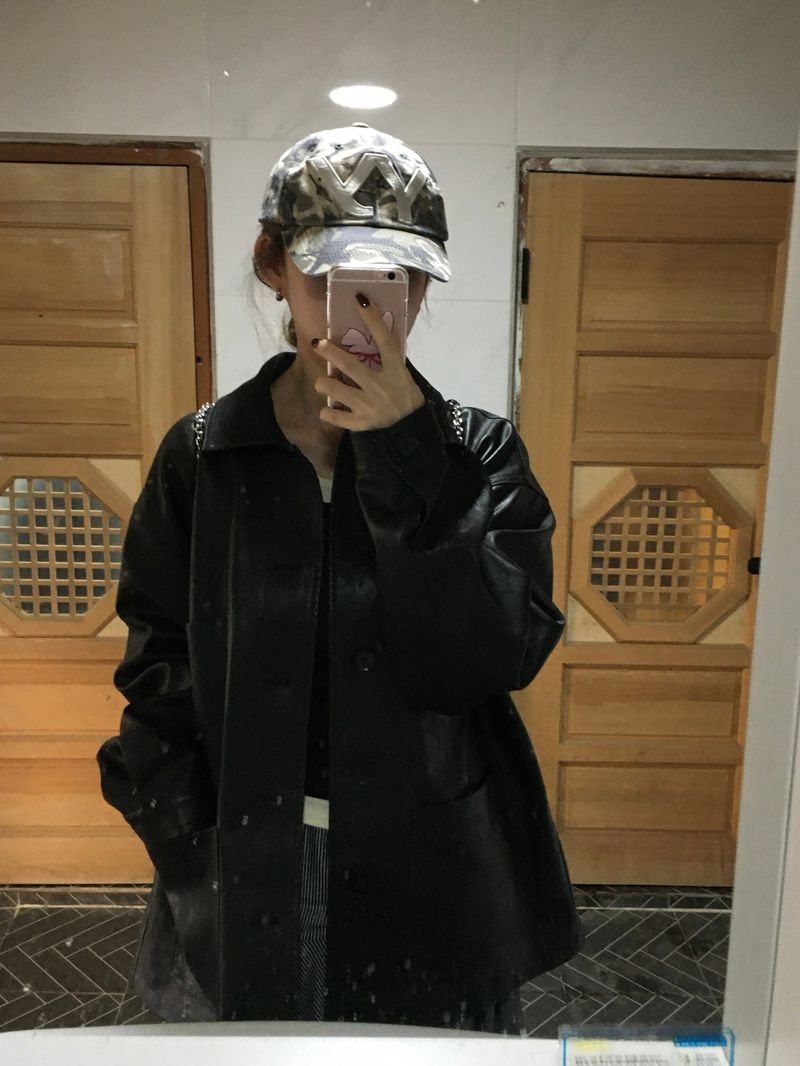Dusty Leather Overwork Jacket (2c)