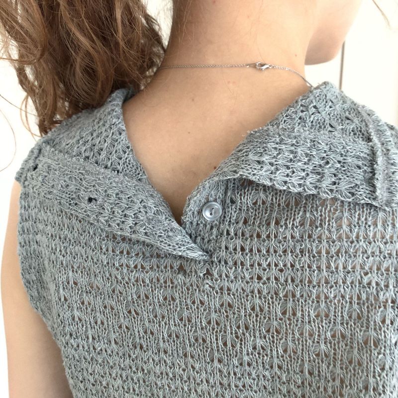 Elrocio neck vest (gray)