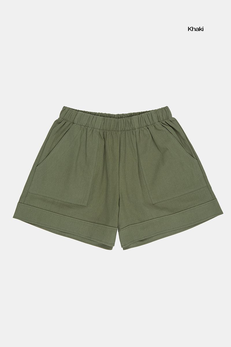Rocio banding wide shorts