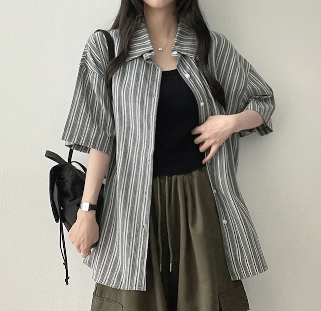Derming knit sleeveless shirt