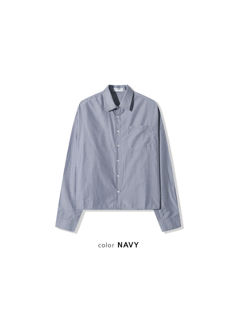 Koa Stripe Crop Shirt (3 Colors)