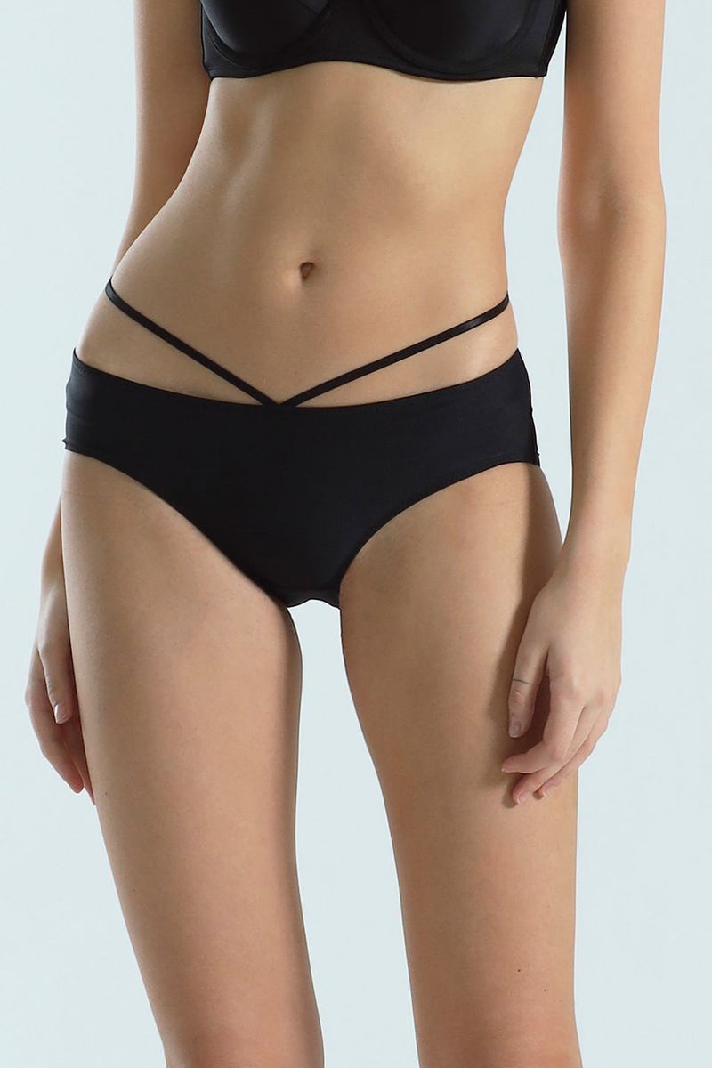 VINAJ(ビナジェイ)の「V-string bikini panties (Black)(Swimwear)」