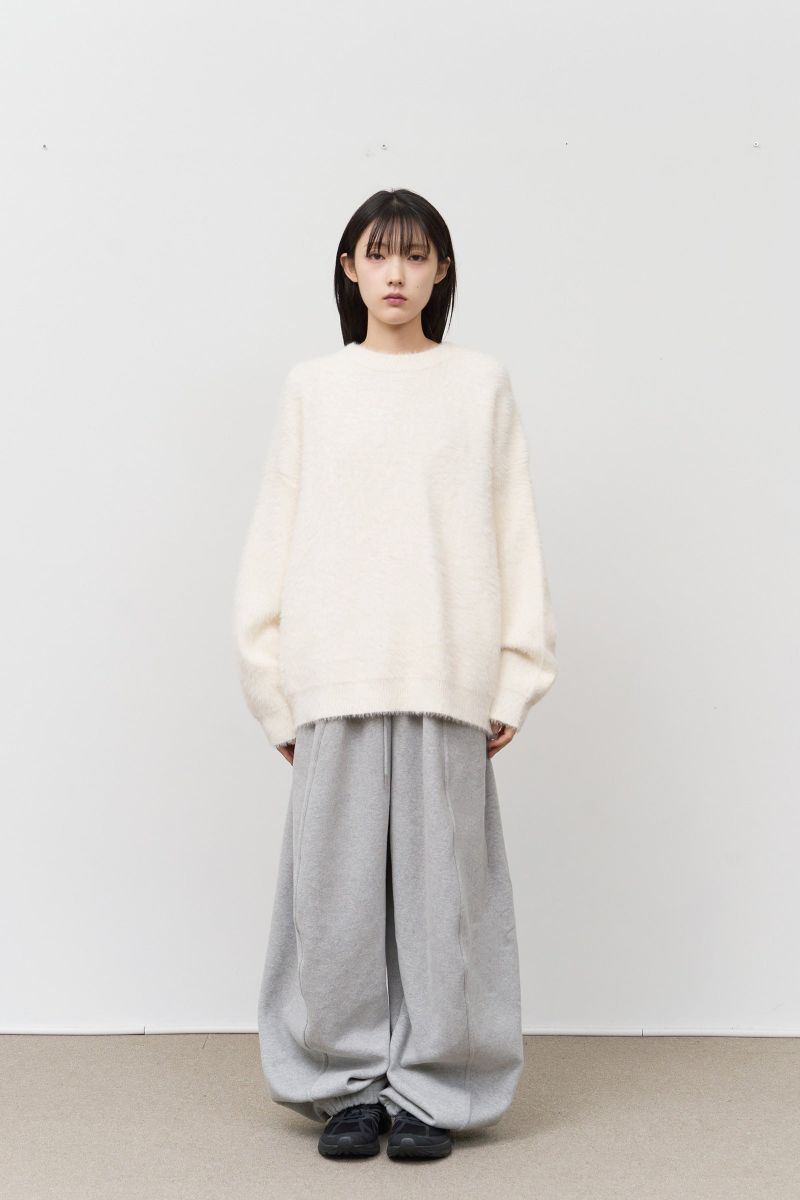 Encho Hairy Cropped Knit