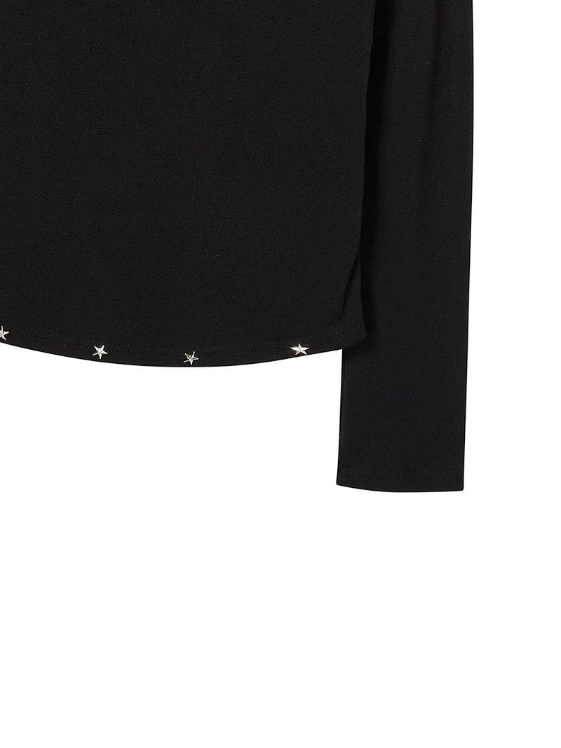STUD HOODIE (BLACK)