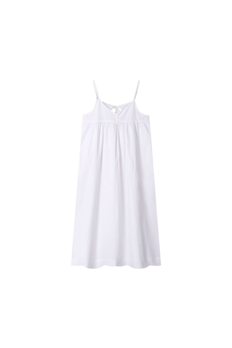 [3rd-Order]LAYERED SLEEVELESS LONG DRESS (WHITE)