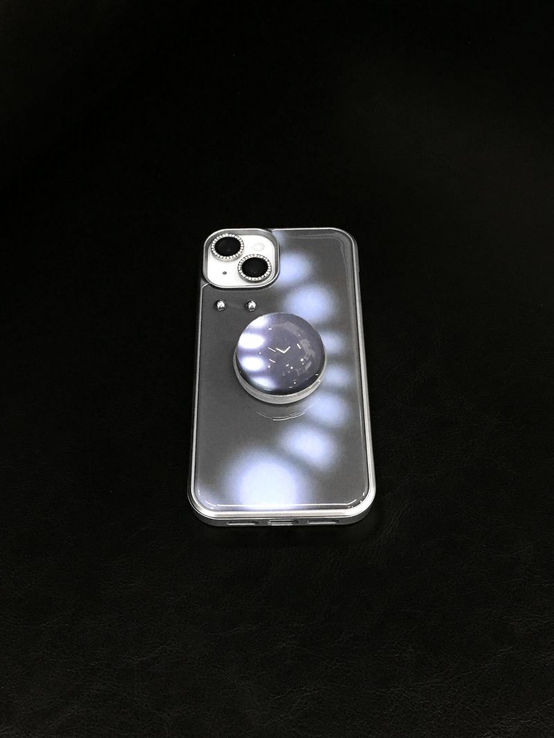 [MADE] PIERCING phone case_Blue Fog